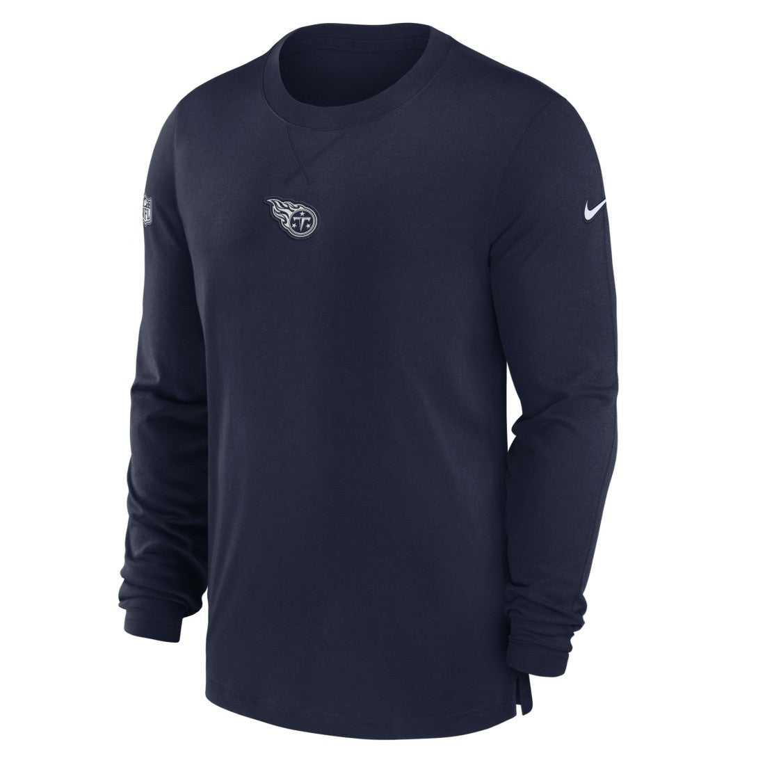Tennessee Titans 2023 Sideline Performance Long Sleeve T-Shirt - Navy on sale