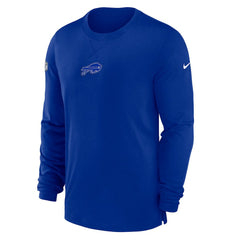 Buffalo Bills 2023 Sideline Performance Long Sleeve T-Shirt - Royal discount