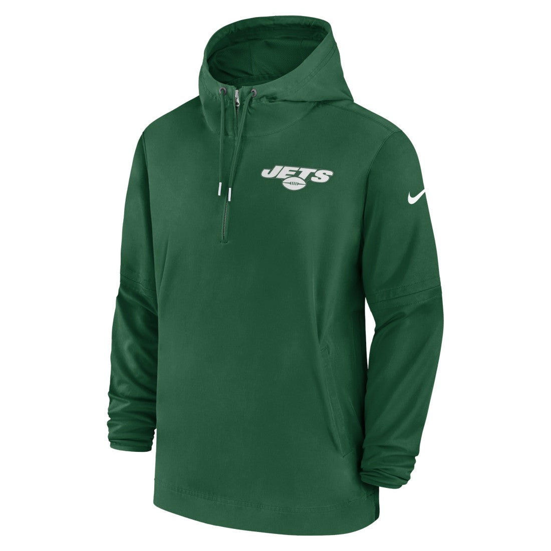 New York Jets Sideline Half-Zip Hoodie - Green online