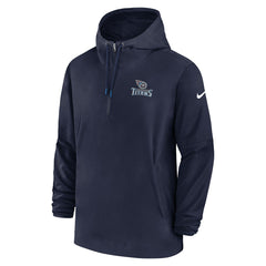 Tennessee Titans Sideline Half-Zip Hoodie - Navy discount