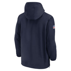 Tennessee Titans Sideline Half-Zip Hoodie - Navy discount
