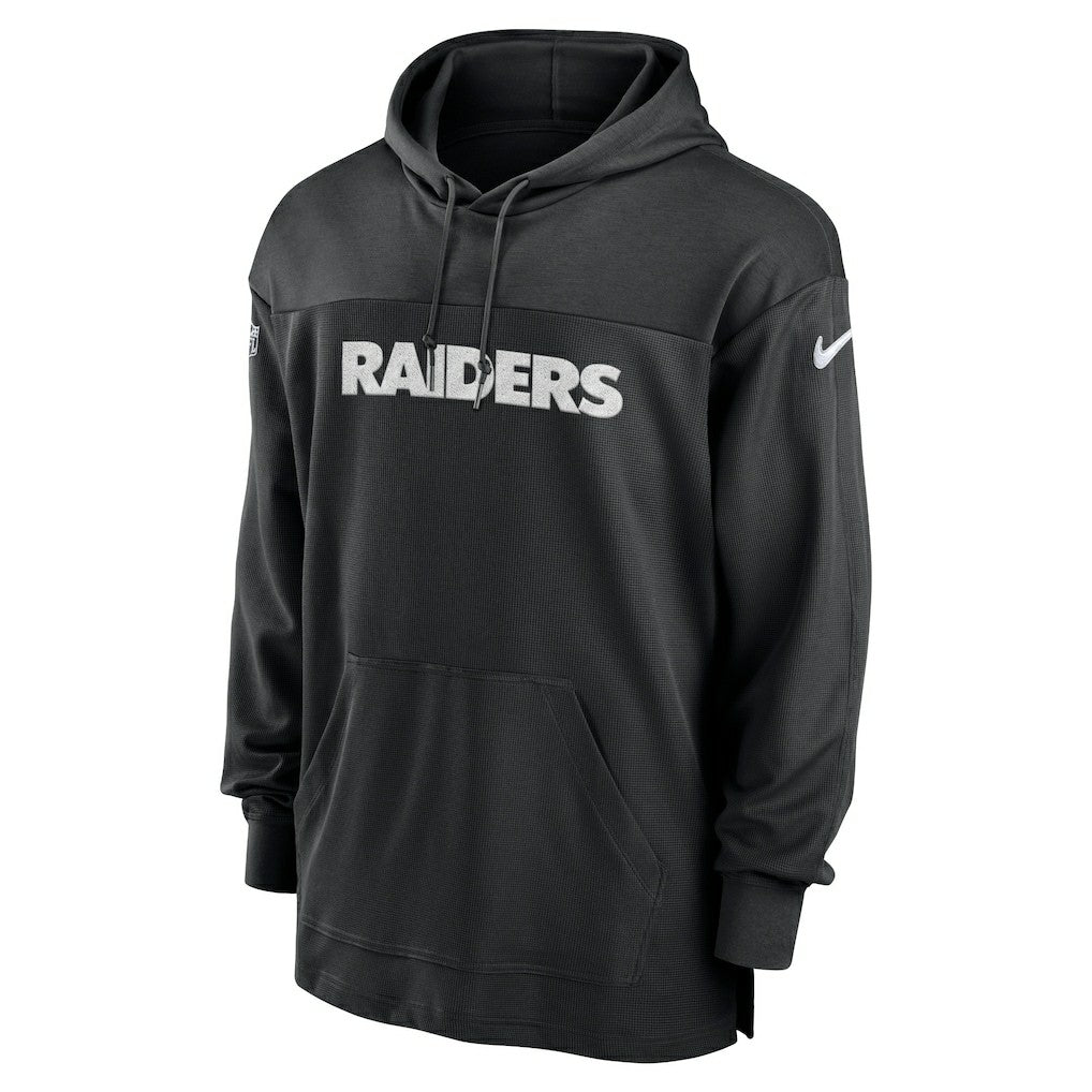 Las Vegas Raiders 2023 Sideline Lightweight Performance Hooded Top - Black outlet