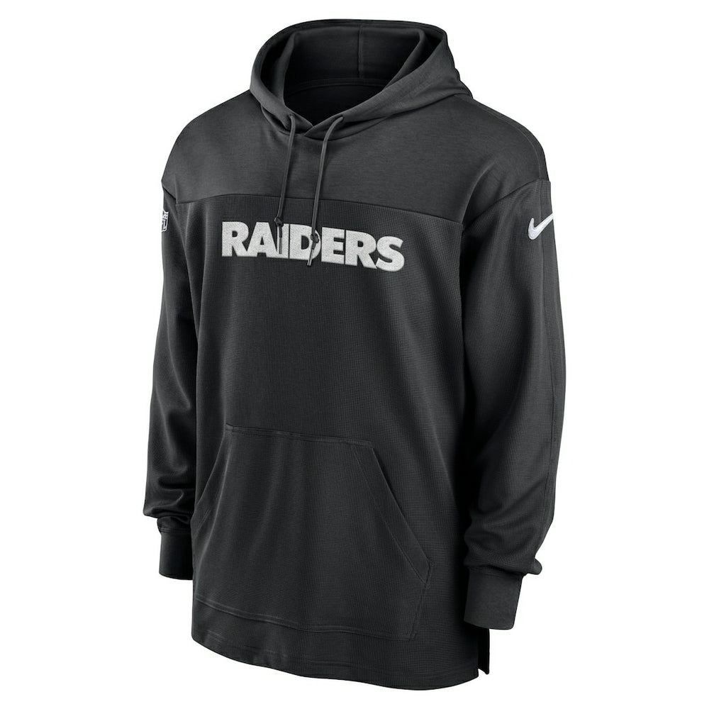 Las Vegas Raiders 2023 Sideline Lightweight Performance Hooded Top - Black outlet