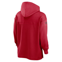 Tampa Bay Buccaneers 2023 Sideline Lightweight Performance Hooded Top - Red on sale