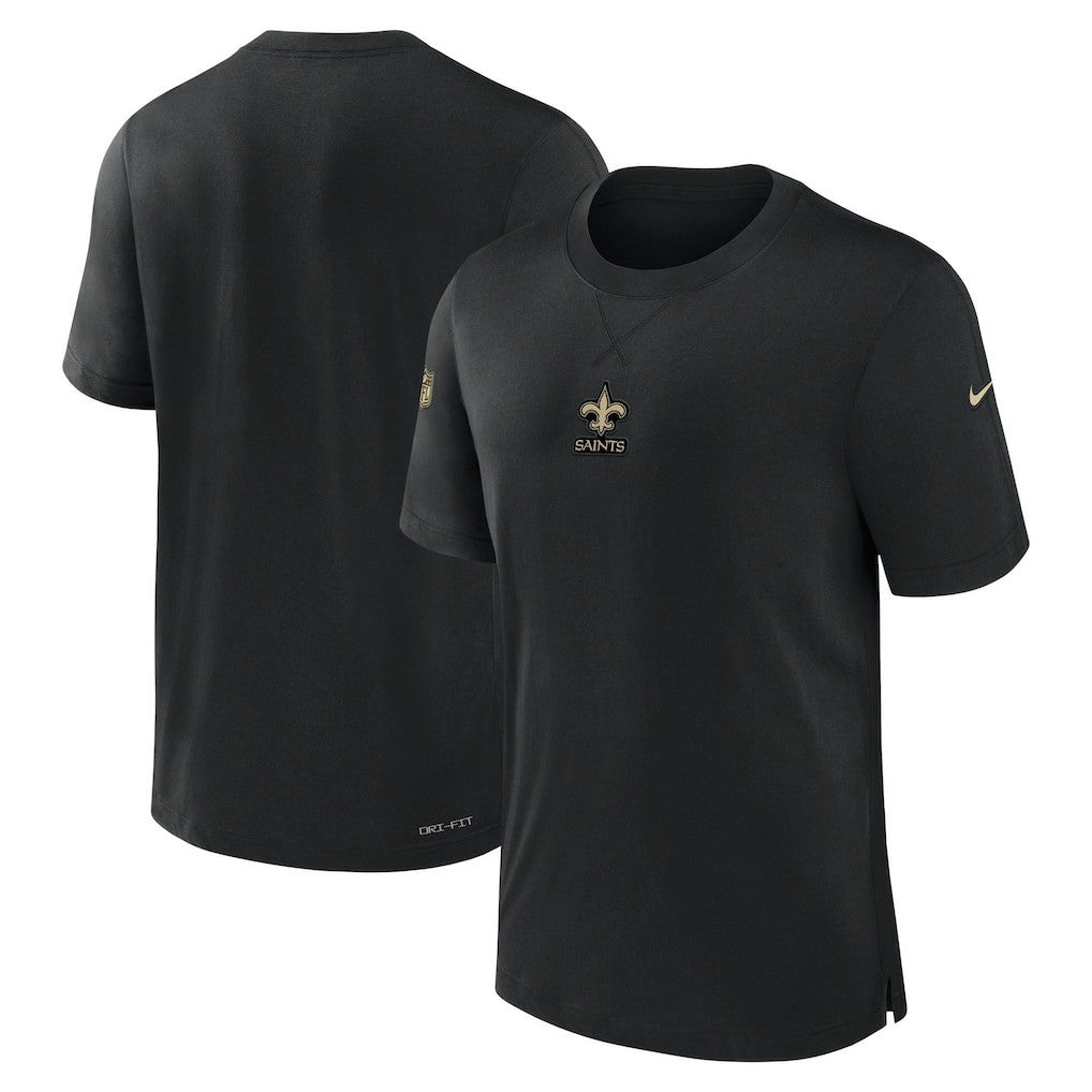 New Orleans Saints 2023 Sideline Performance T-Shirt - Black online