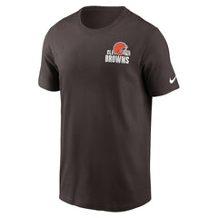 Cleveland Browns Blitz Essential T-Shirt - Brown sale