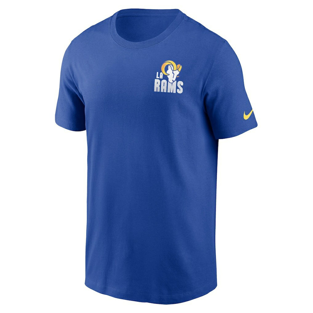 Los Angeles Rams Blitz Essential T-Shirt - Royal sale