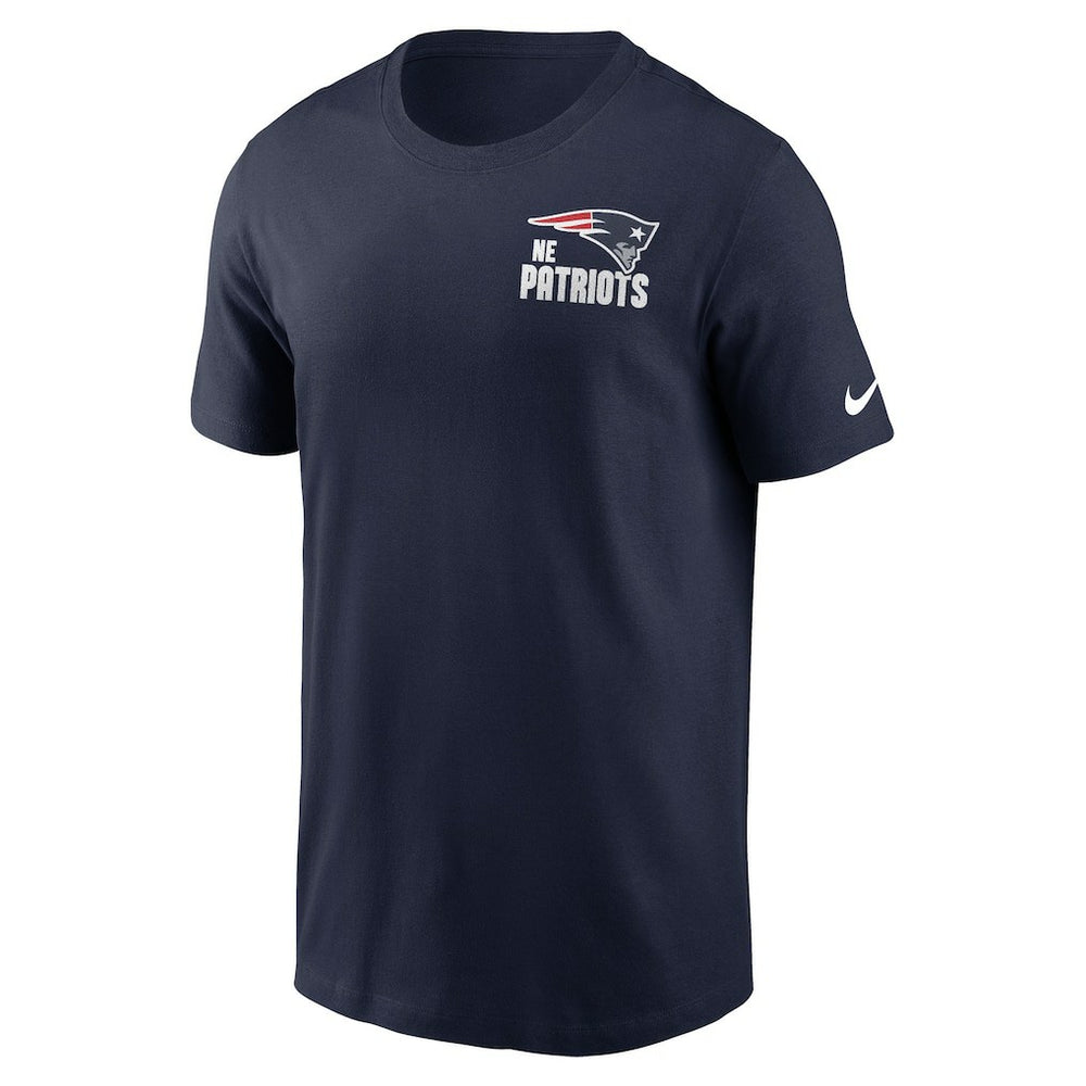 New England Patriots Blitz Essential T-Shirt - Navy sale