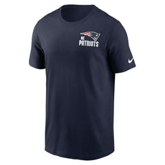 New England Patriots Blitz Essential T-Shirt - Navy sale