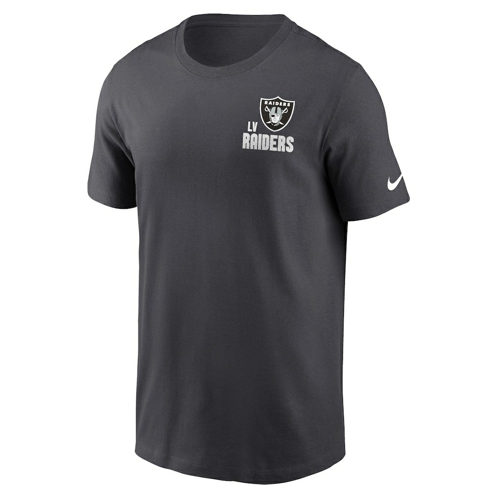 Las Vegas Raiders Blitz Essential T-Shirt - Anthracite sale