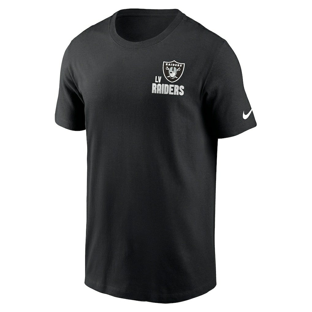 Las Vegas Raiders Blitz Essential T-Shirt - Black sale