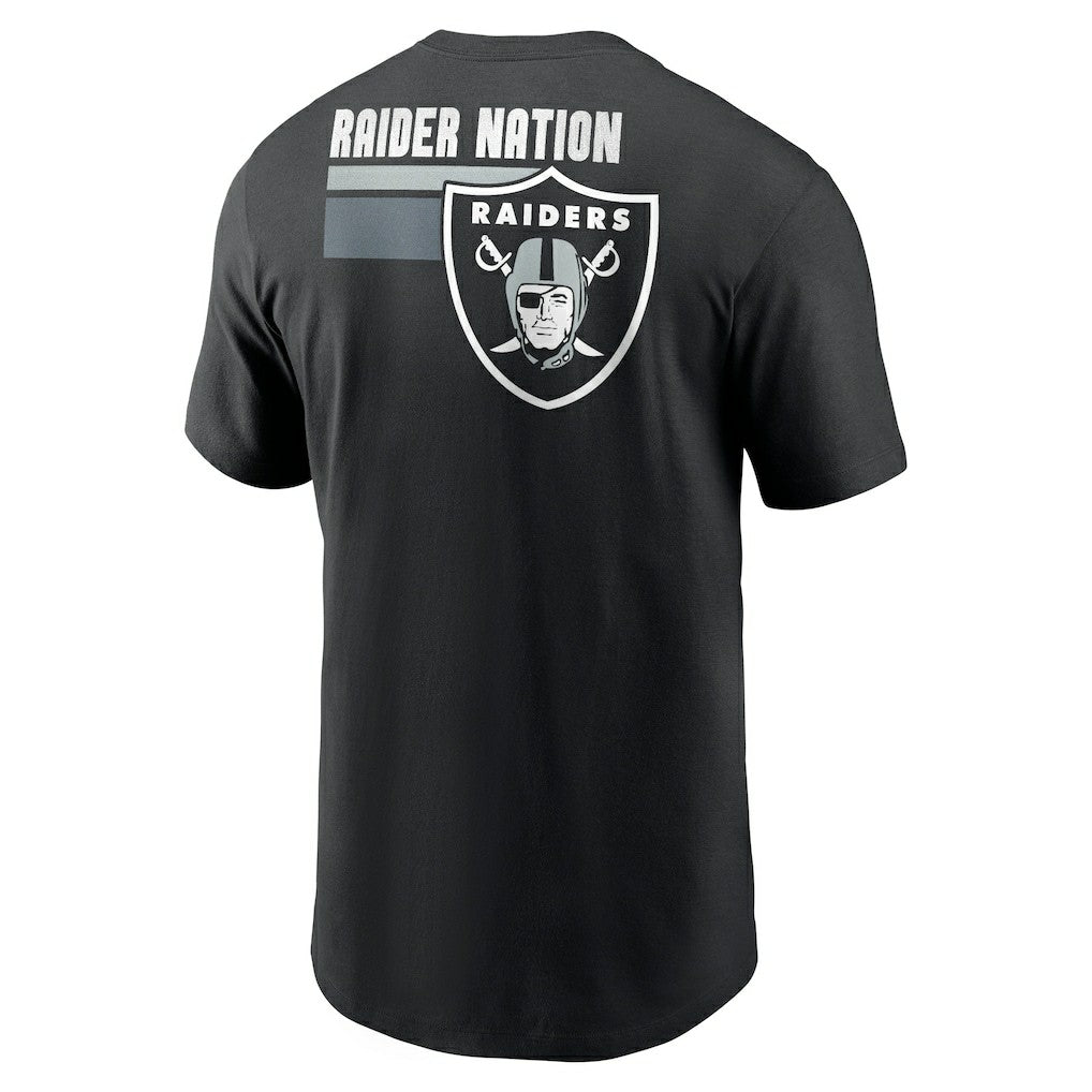 Las Vegas Raiders Blitz Essential T-Shirt - Black sale