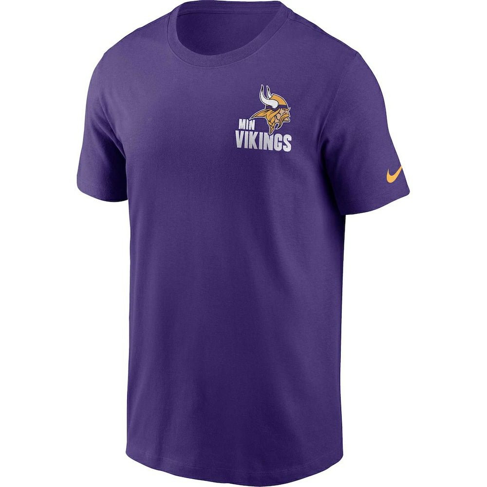 Minnesota Vikings Blitz Essential T-Shirt - Purple outlet