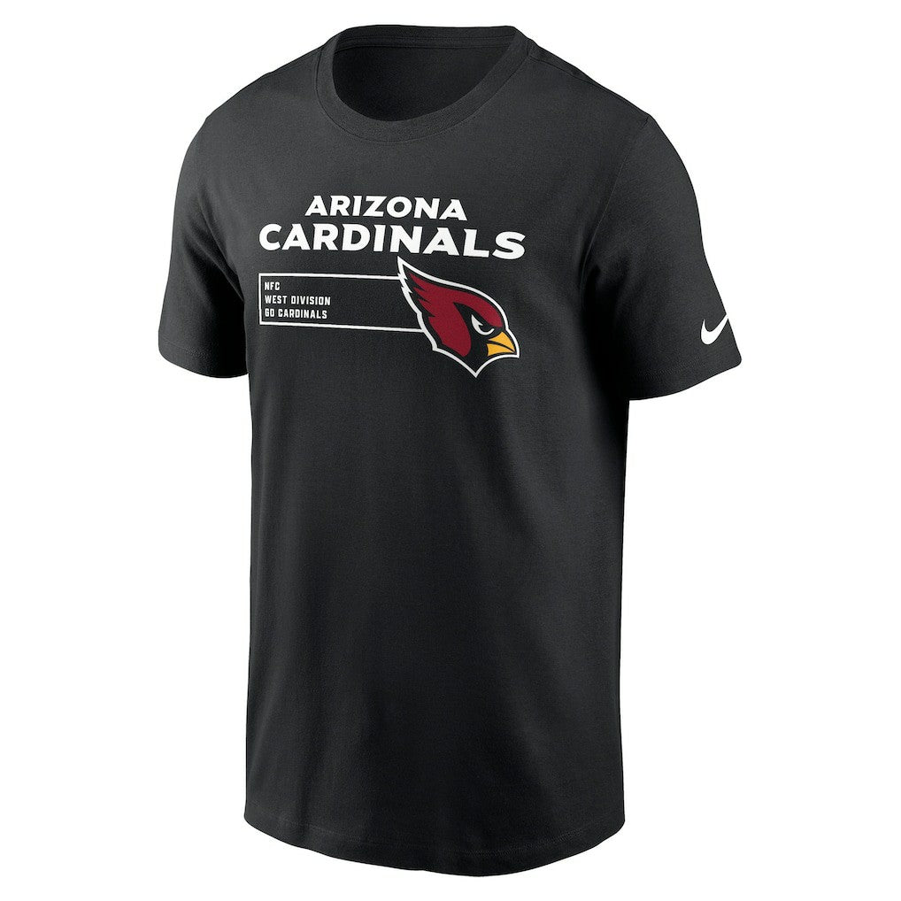 Arizona Cardinals Division Essential T-Shirt - Black sale