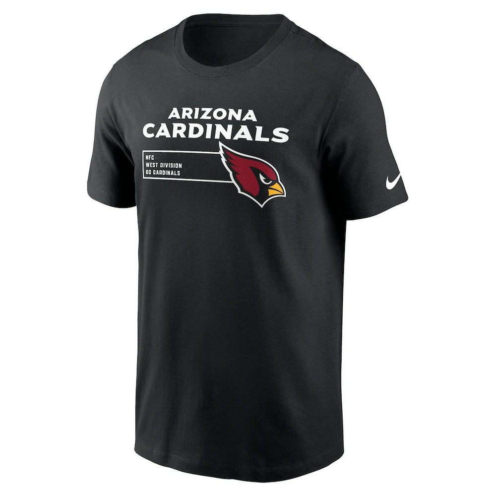 Arizona Cardinals Division Essential T-Shirt - Black sale