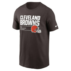 Cleveland Browns Division Essential T-Shirt - Brown cheap