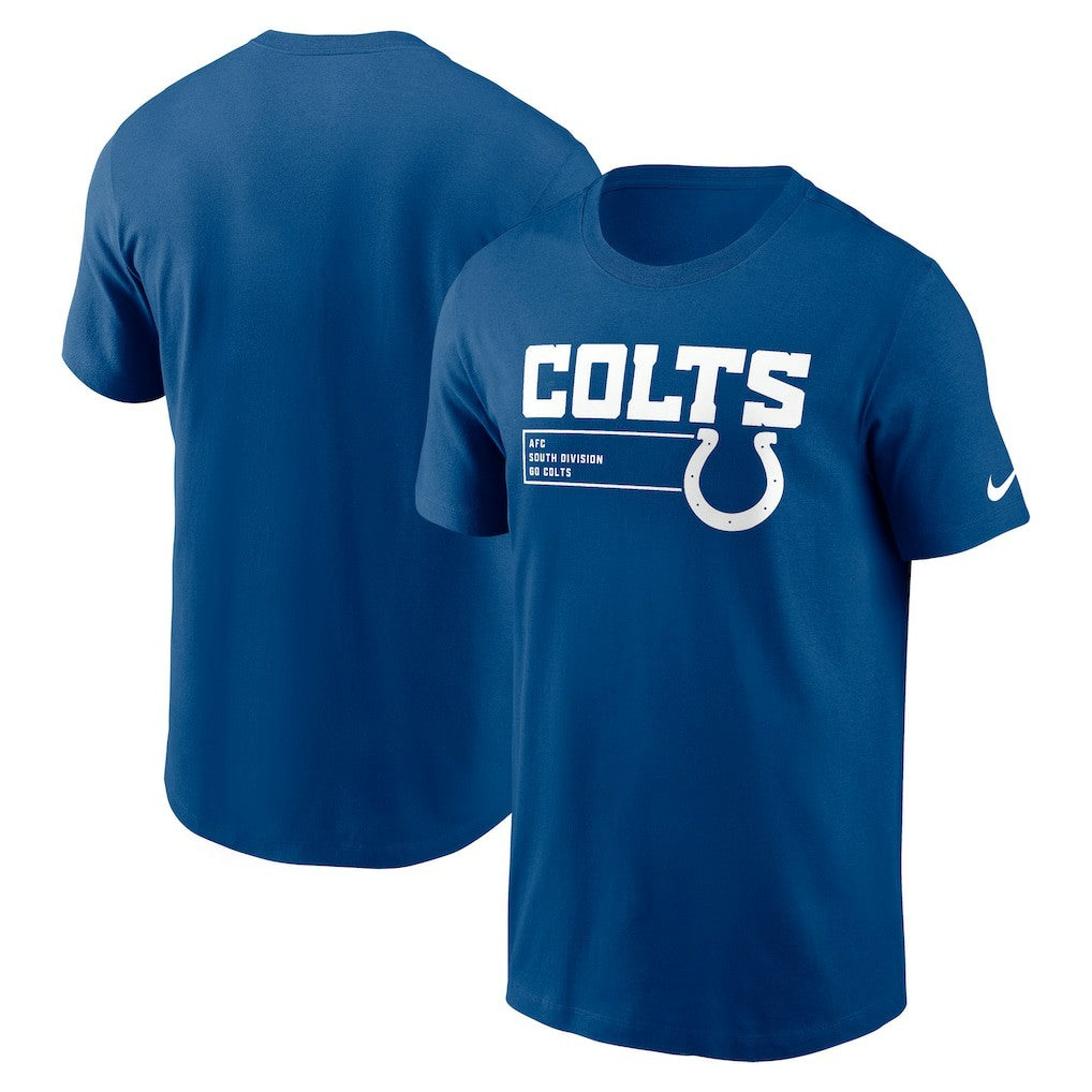 Indianapolis Colts Division Essential T-Shirt - Royal online