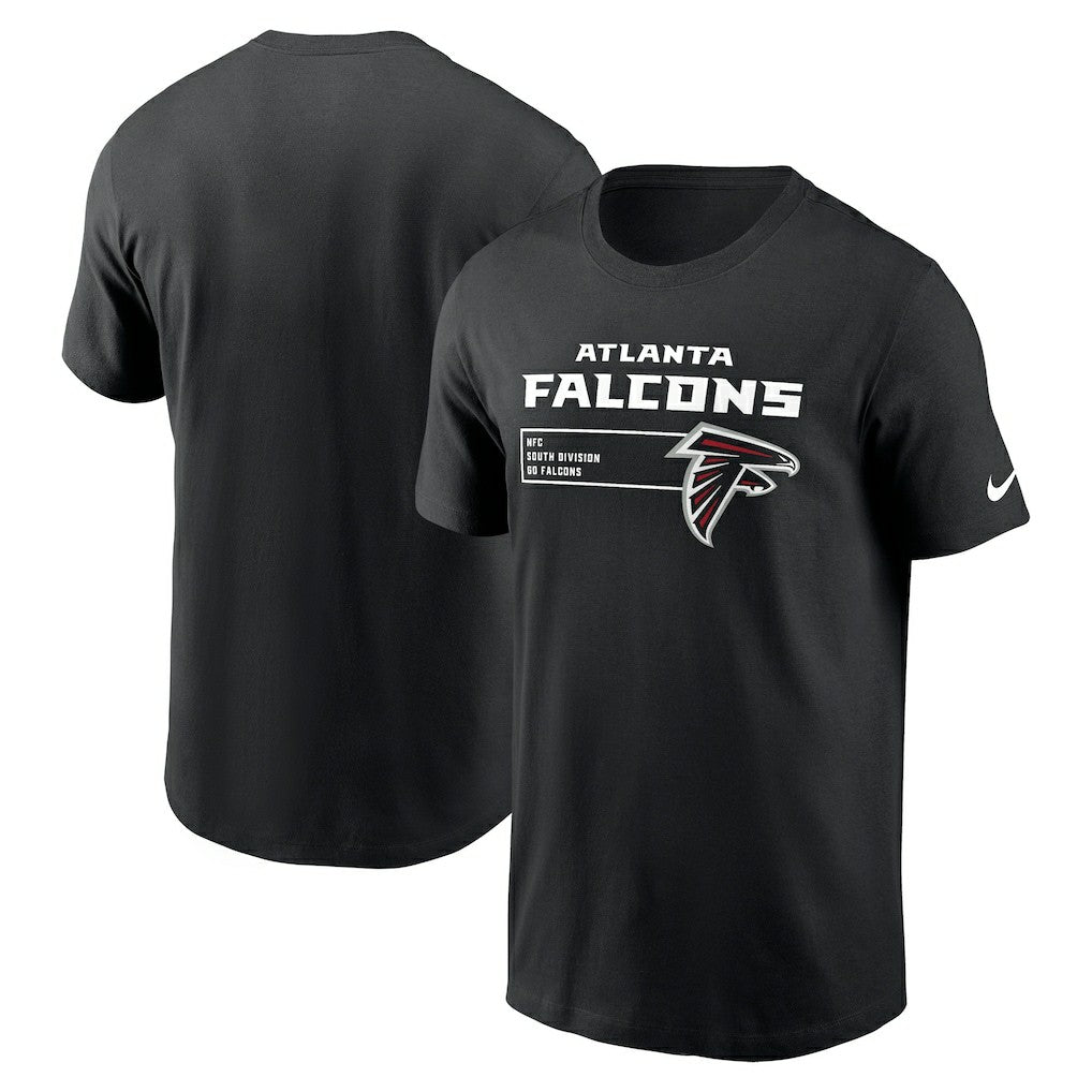 Atlanta Falcons Division Essential T-Shirt - Black outlet