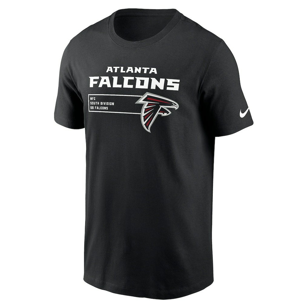 Atlanta Falcons Division Essential T-Shirt - Black outlet