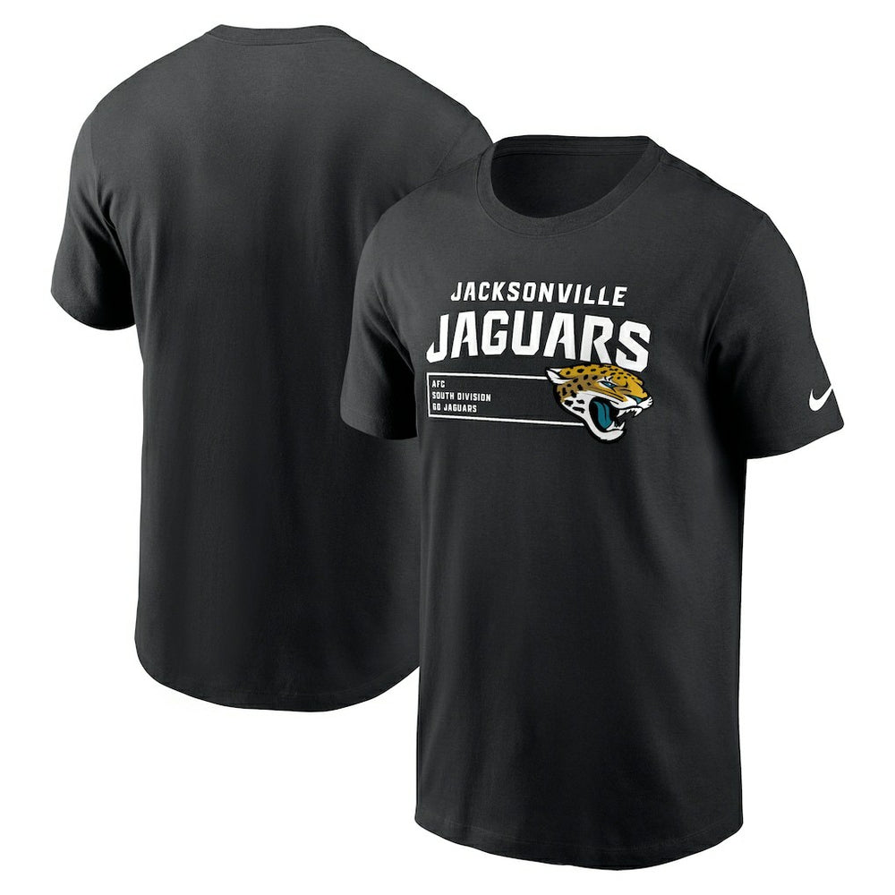 Jacksonville Jaguars Division Essential T-Shirt - Black on sale