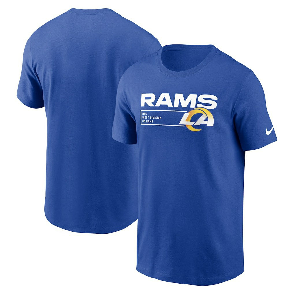 Los Angeles Rams Division Essential T-Shirt - Royal online
