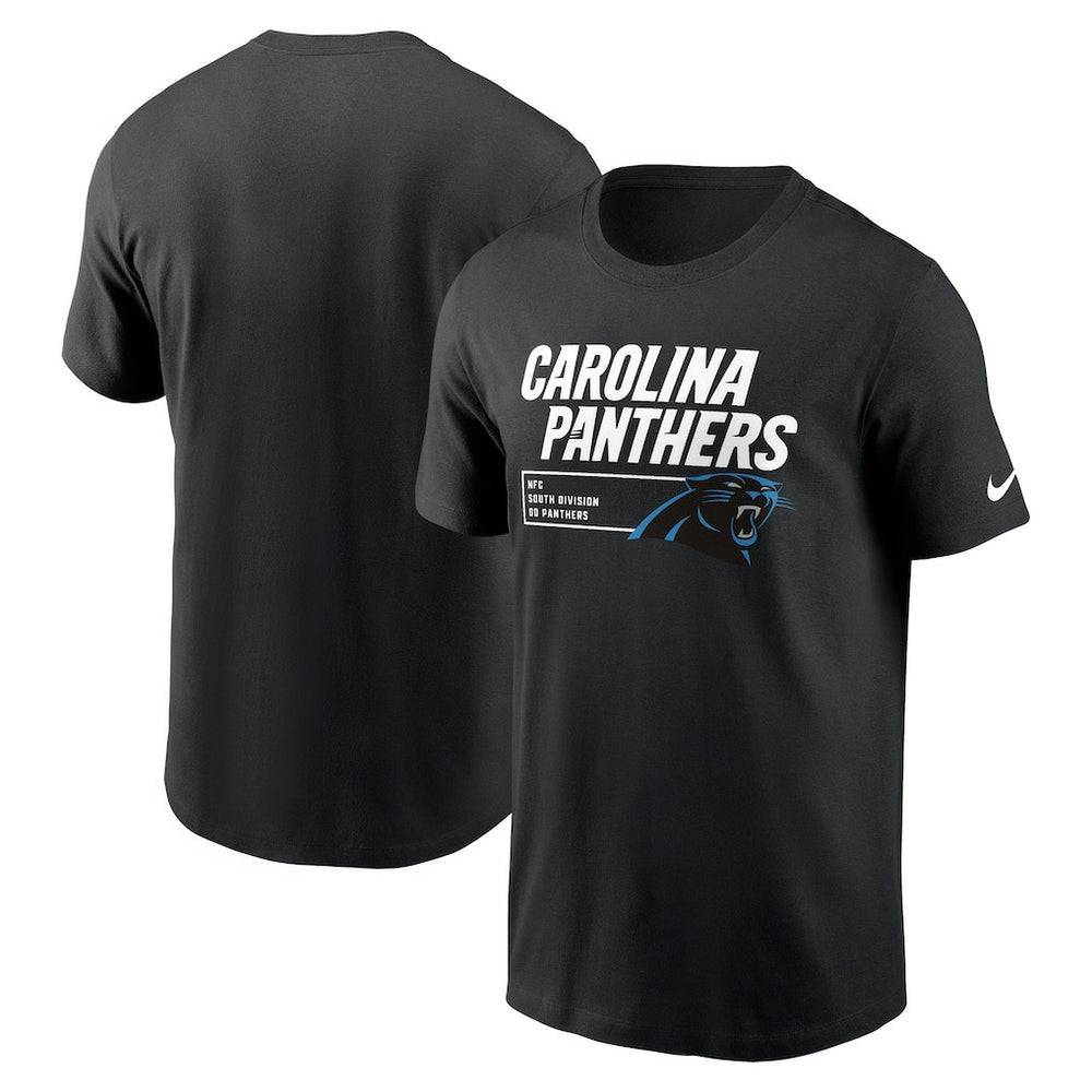 Carolina Panthers Division Essential T-Shirt - Black for sale