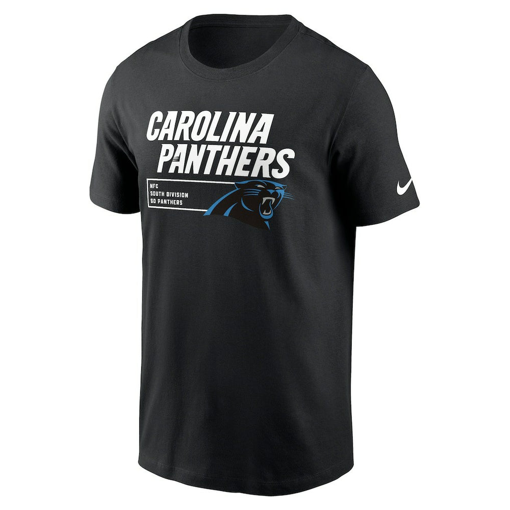 Carolina Panthers Division Essential T-Shirt - Black for sale