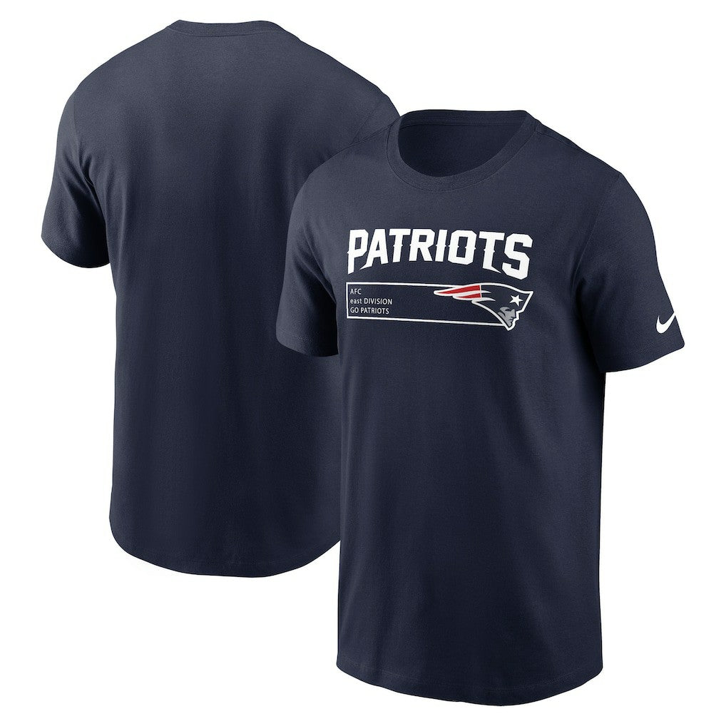 New England Patriots Division Essential T-Shirt - Navy online