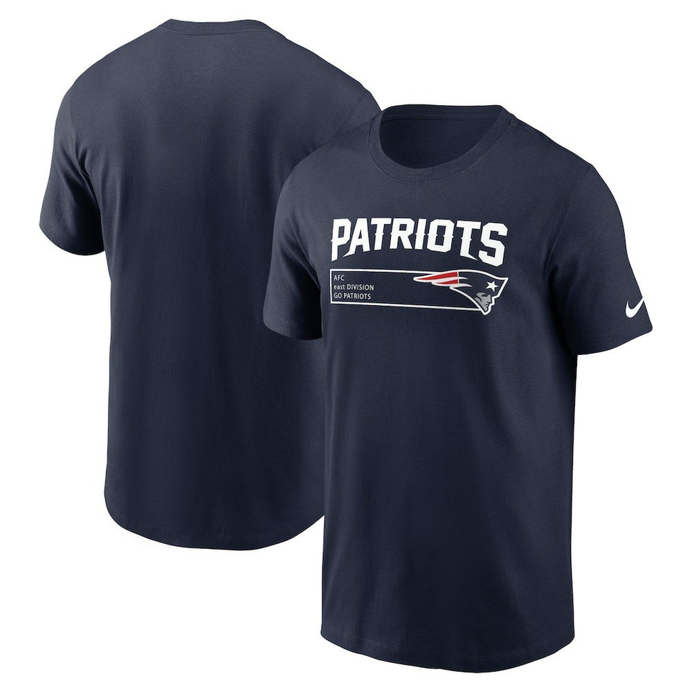 New England Patriots Division Essential T-Shirt - Navy online