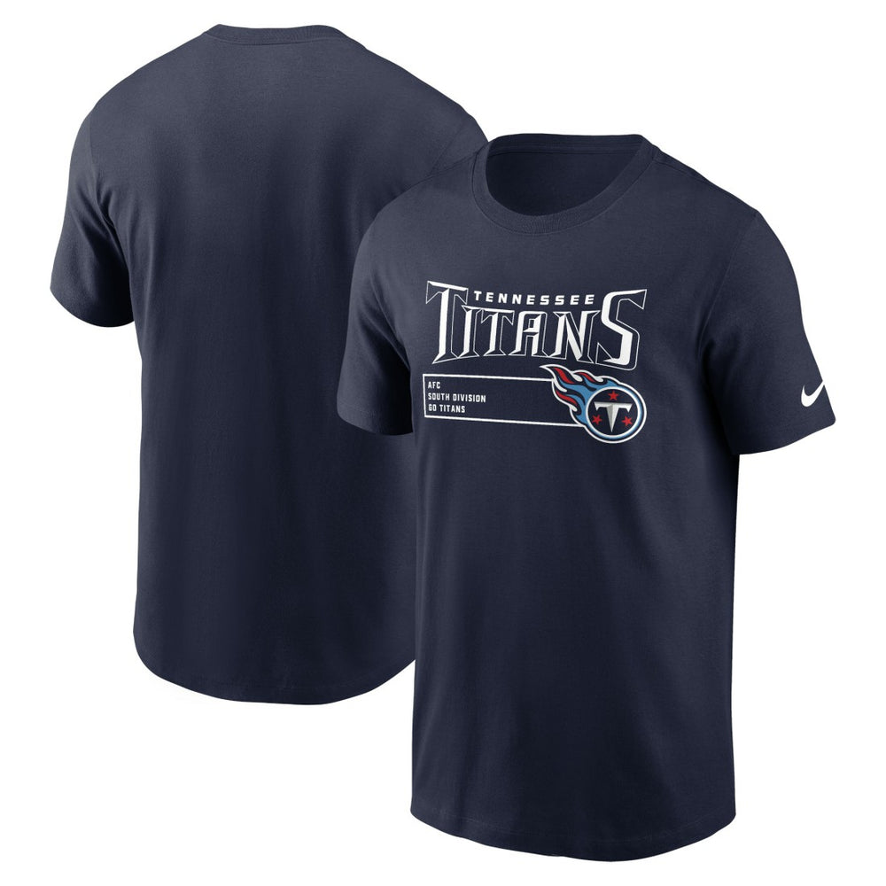 Tennessee Titans Division Essential T-Shirt - Navy cheap
