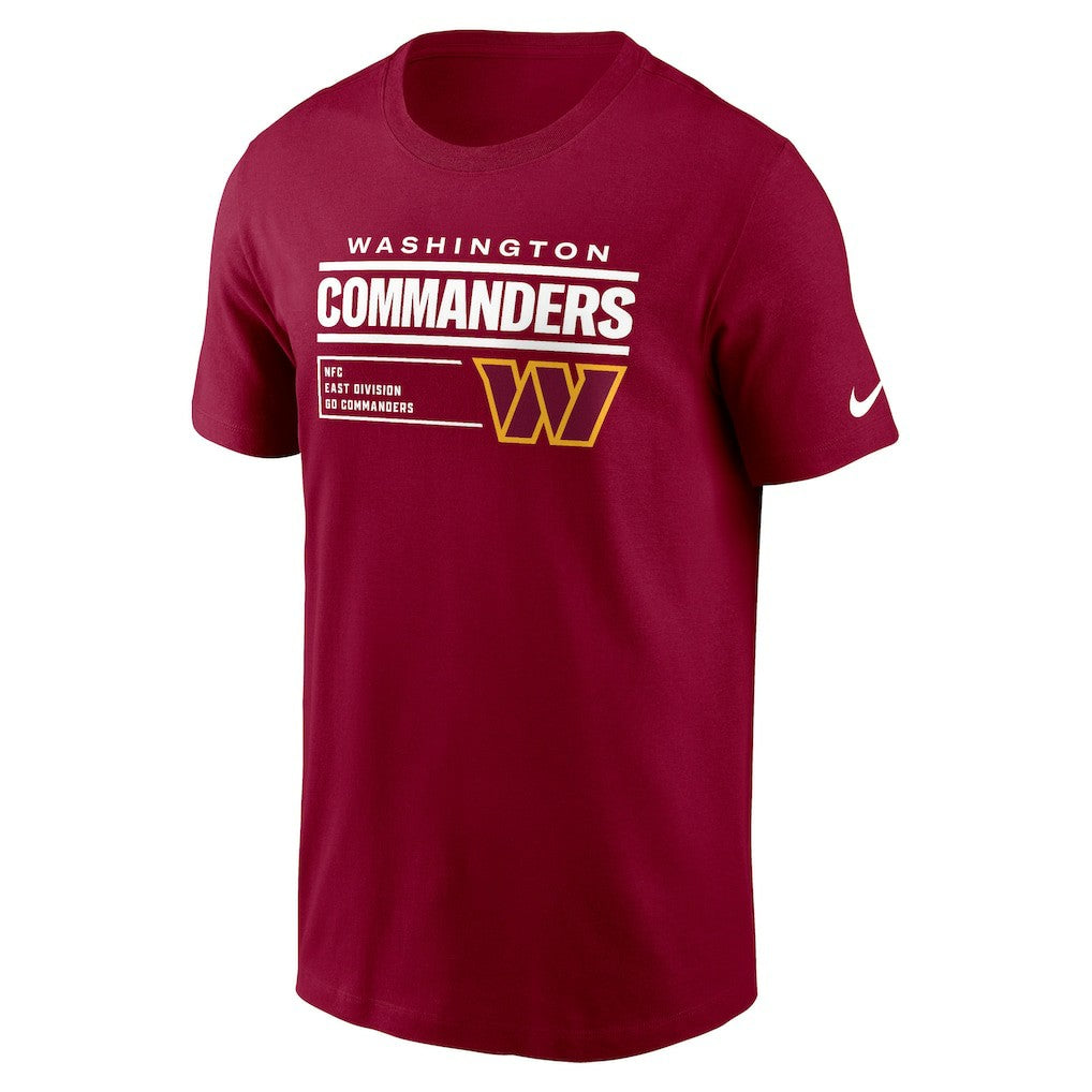 Washington Commanders Division Essential T-Shirt - Burgundy on sale