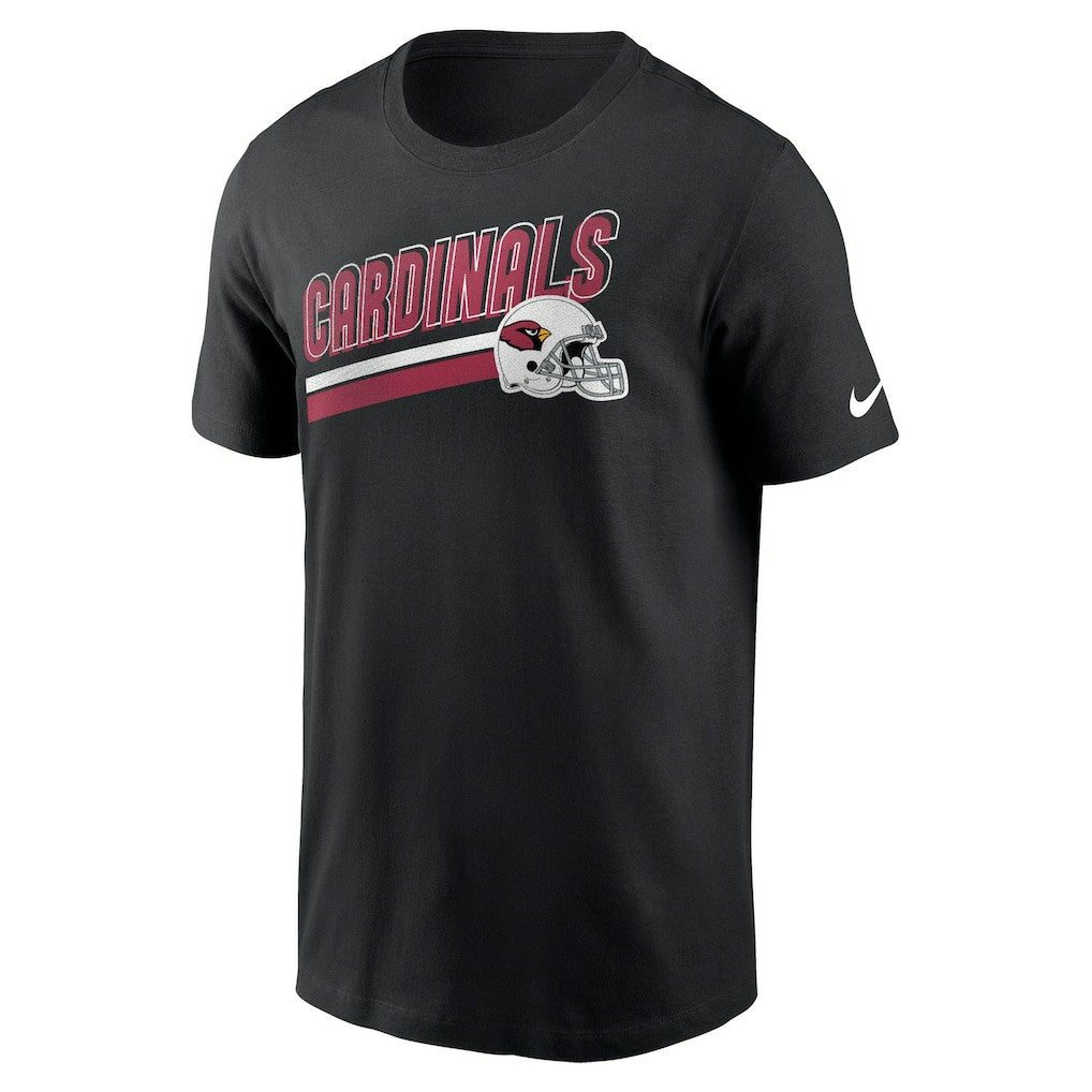 Arizona Cardinals Essential Blitz Lockup T-Shirt - Black discount