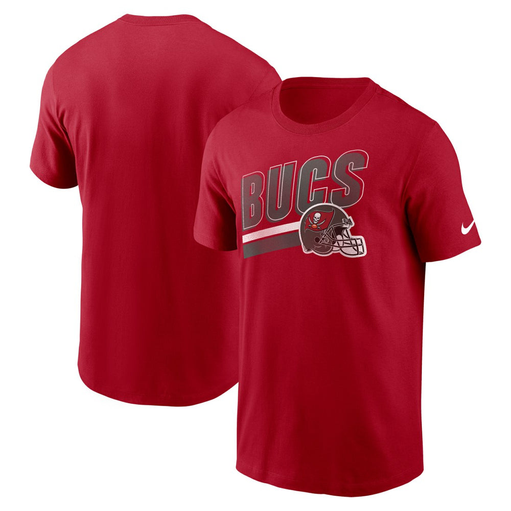 Tampa Bay Buccaneers Essential Blitz Lockup T-Shirt - Red outlet