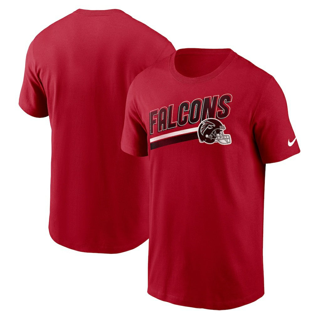 Atlanta Falcons Essential Blitz Lockup T-Shirt - Red sale