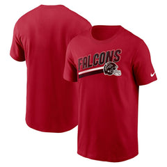 Atlanta Falcons Essential Blitz Lockup T-Shirt - Red sale