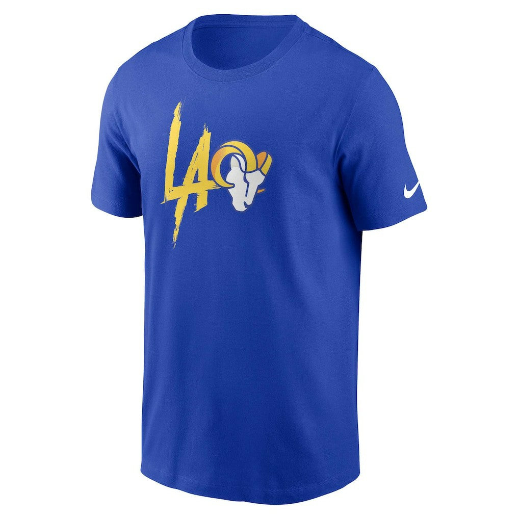 Los Angeles Rams Local Essential T-Shirt - Royal online