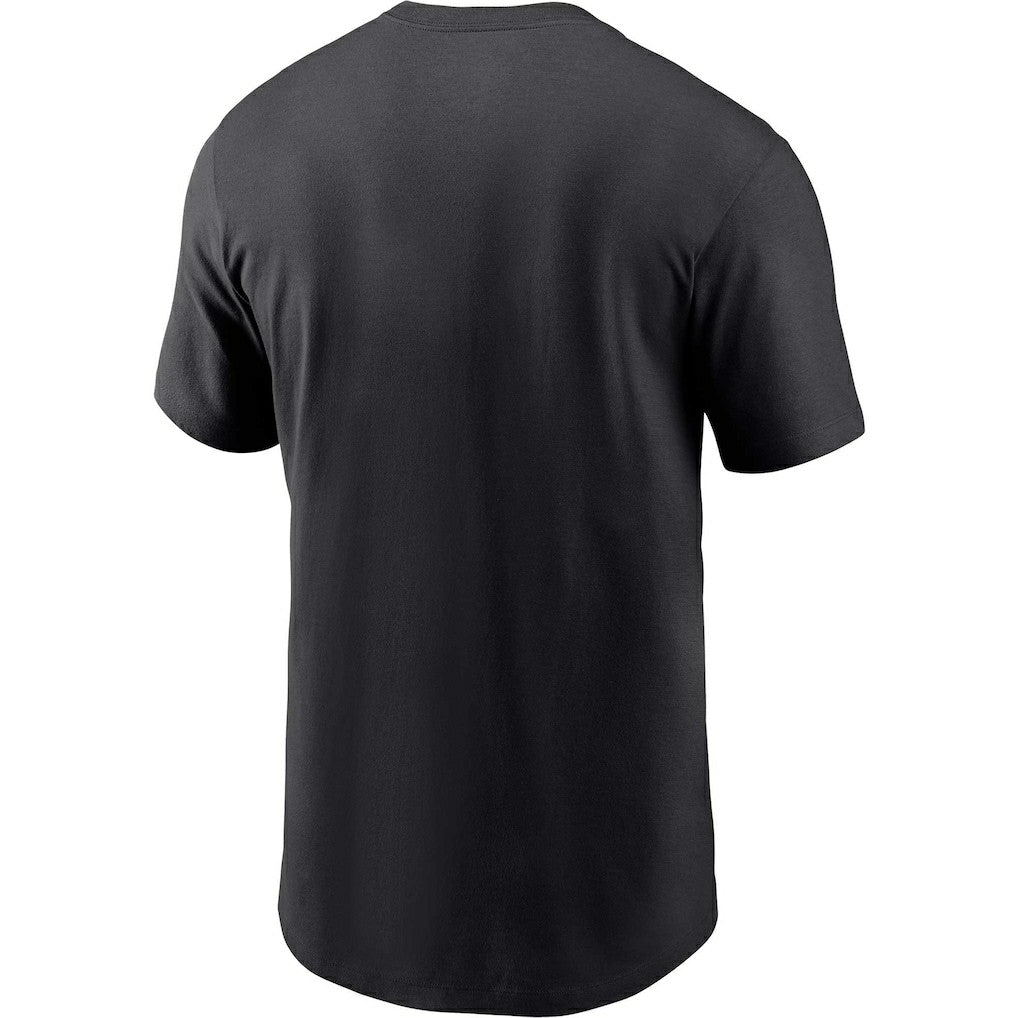 Carolina Panthers Lockup Essential T-Shirt - Black outlet