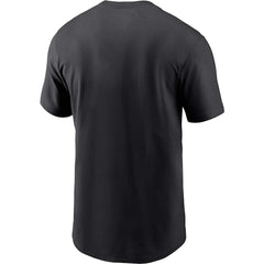 Carolina Panthers Lockup Essential T-Shirt - Black outlet