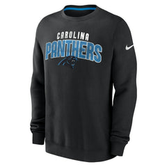 Carolina Panthers Rewind Club Pullover Sweatshirt - Black discount