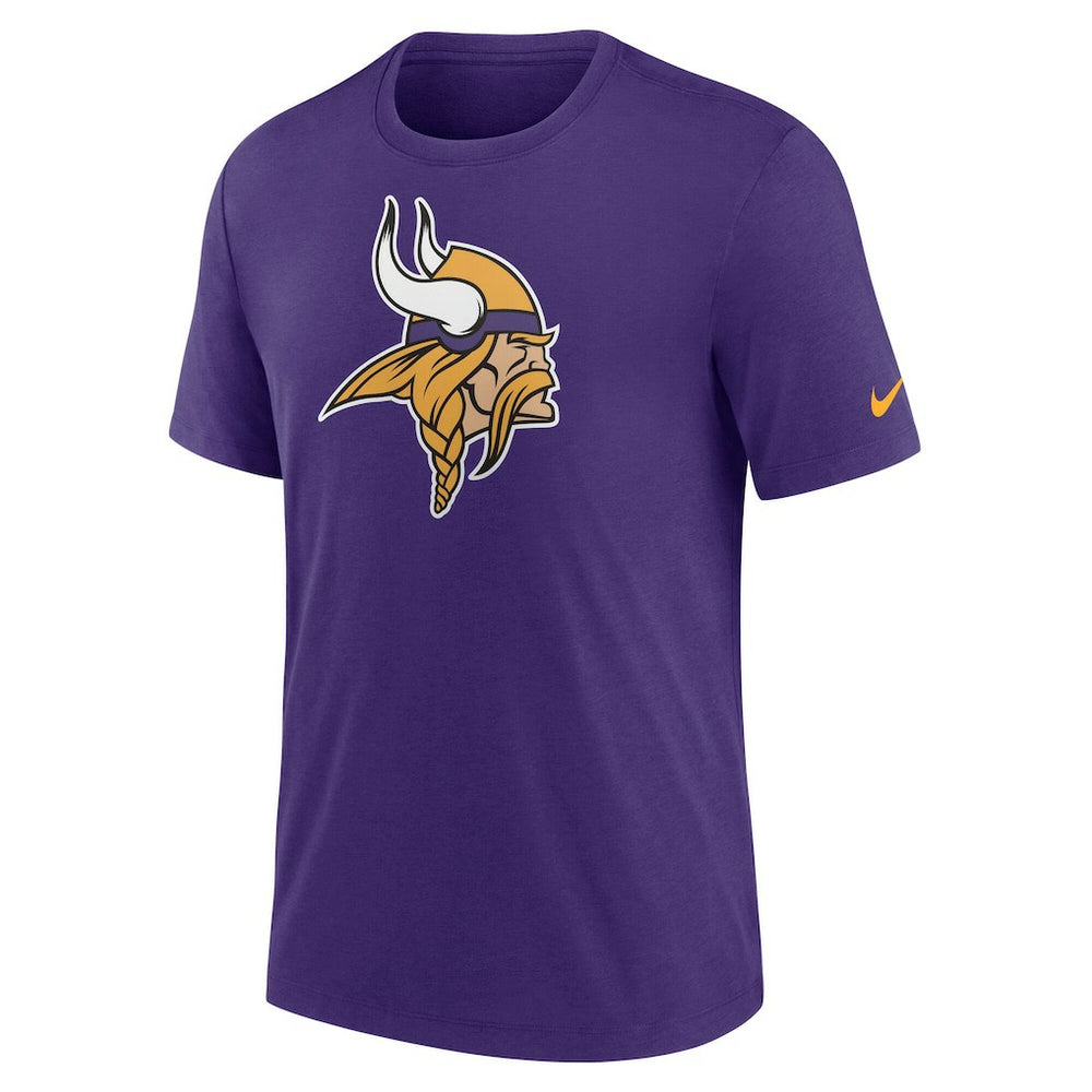 Minnesota Vikings Rewind Logo Tri-Blend T-Shirt - Purple online