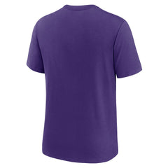 Minnesota Vikings Rewind Logo Tri-Blend T-Shirt - Purple online