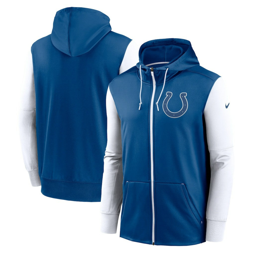 Indianapolis Colts Performance Full-Zip Hoodie - Royal cheap