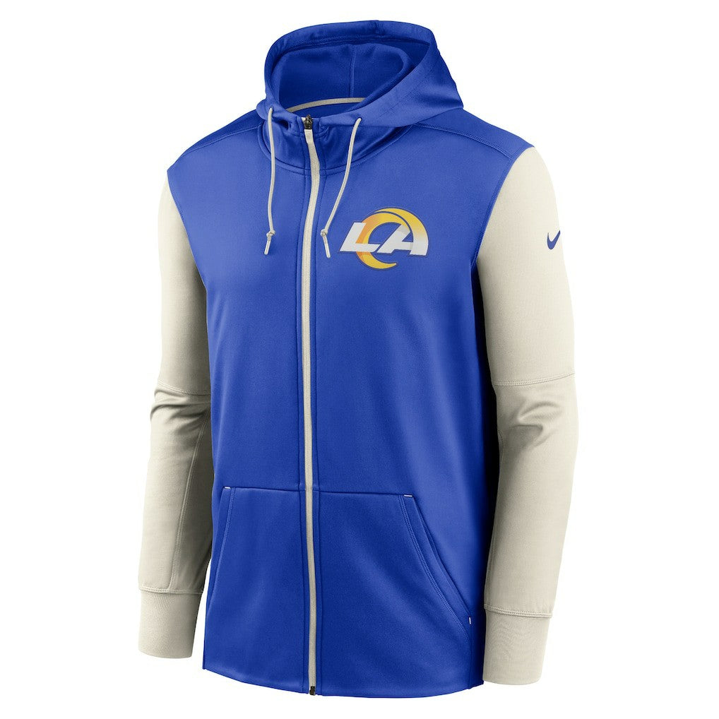 Los Angeles Rams Performance Full-Zip Hoodie - Royal discount