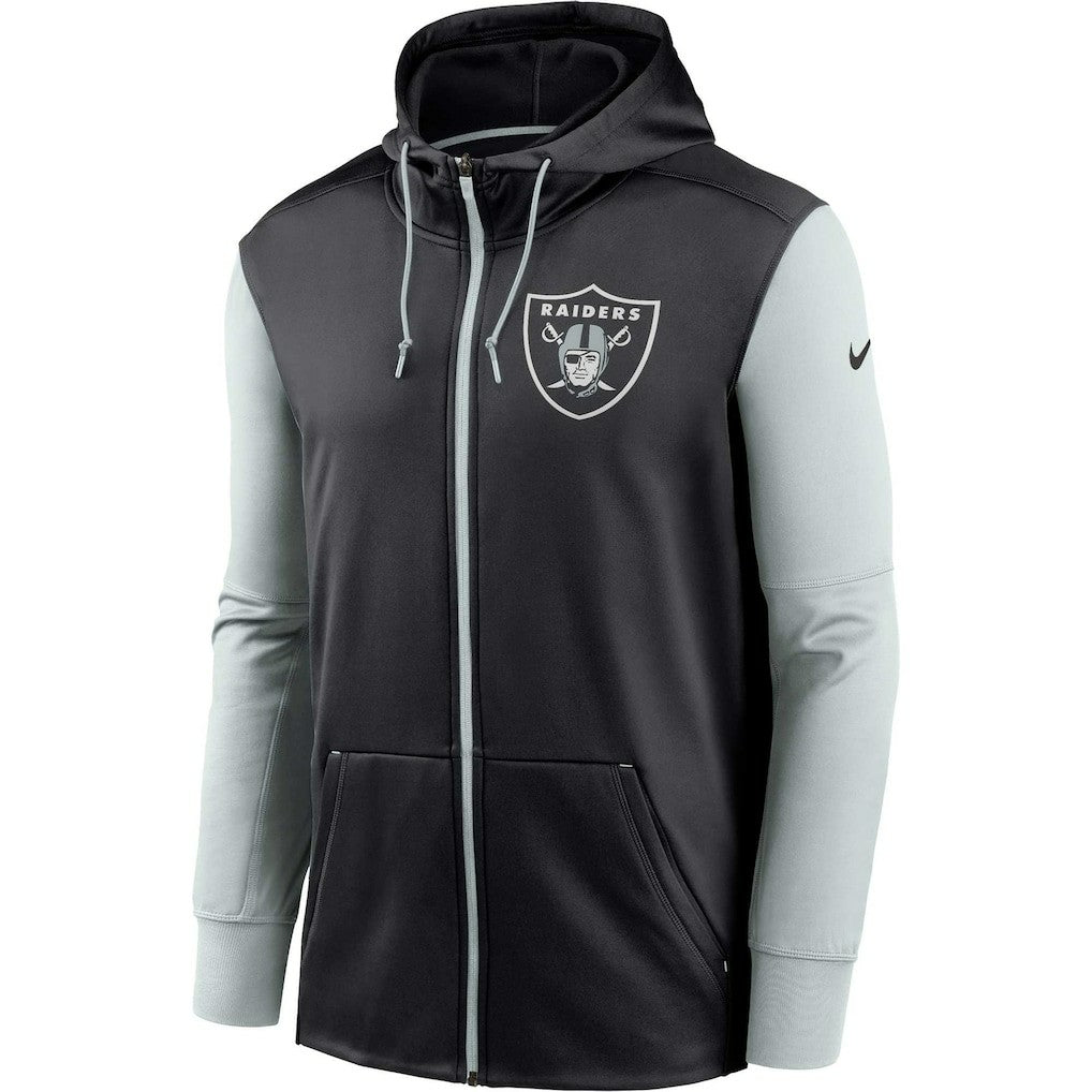 Las Vegas Raiders Performance Full-Zip Hoodie - Black sale