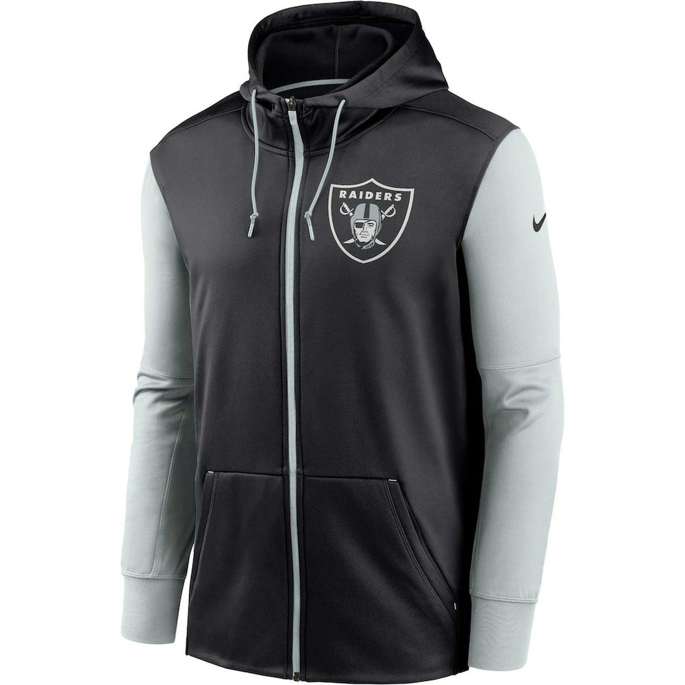 Las Vegas Raiders Performance Full-Zip Hoodie - Black sale