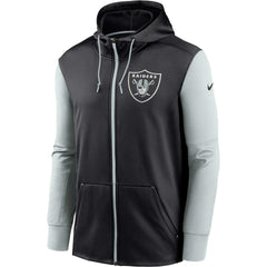 Las Vegas Raiders Performance Full-Zip Hoodie - Black sale