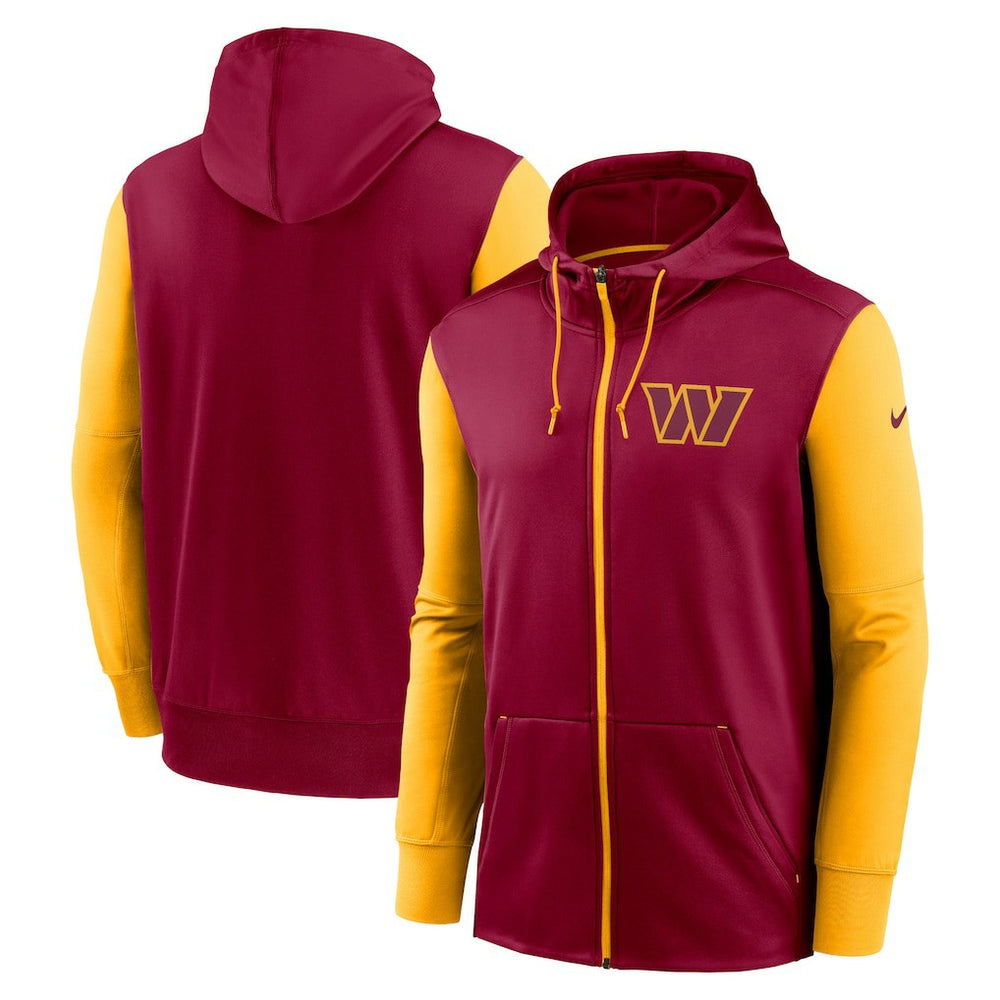 Washington Commanders Performance Full-Zip Hoodie - Burgundy cheap