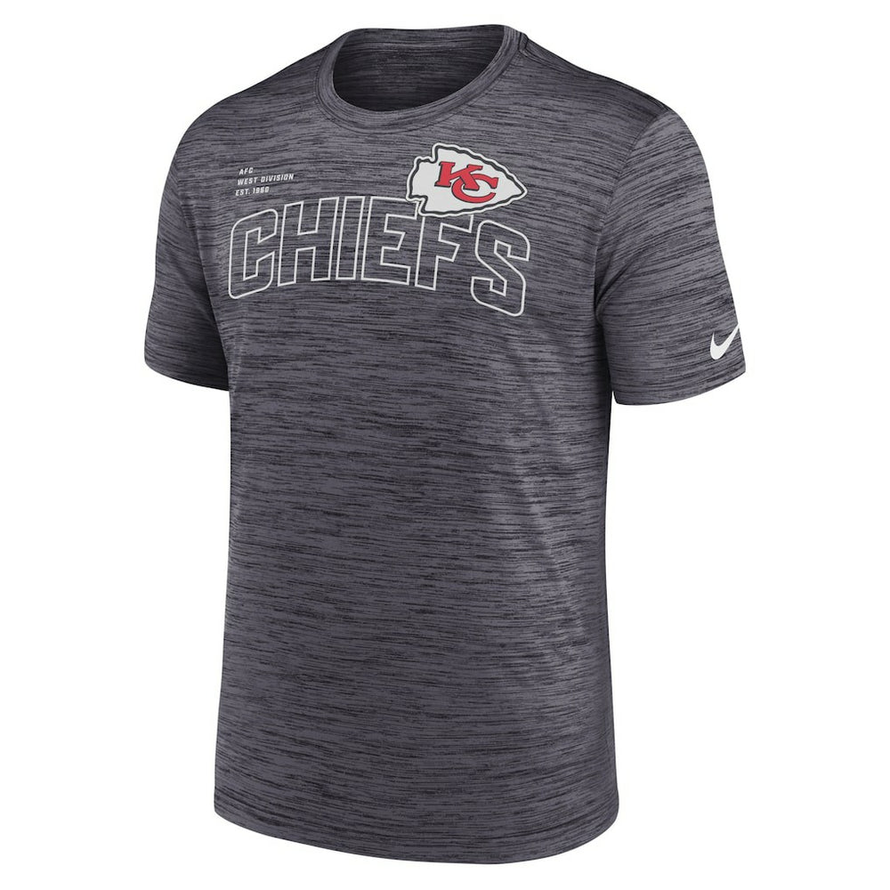 Kansas City Chiefs Velocity Arch Performance T-Shirt - Black for sale