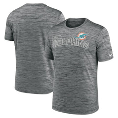 Miami Dolphins Velocity Arch Performance T-Shirt - Anthracite for sale