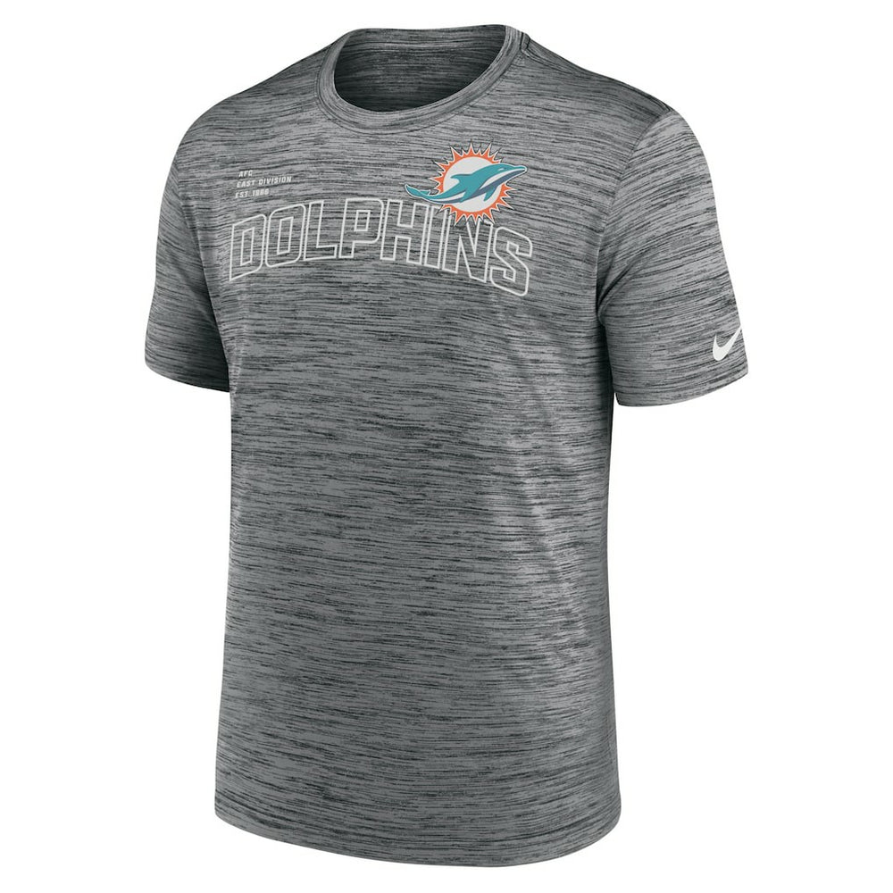 Miami Dolphins Velocity Arch Performance T-Shirt - Anthracite for sale